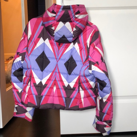 Multi-color Puffy Jacket - Picture 3 of 5